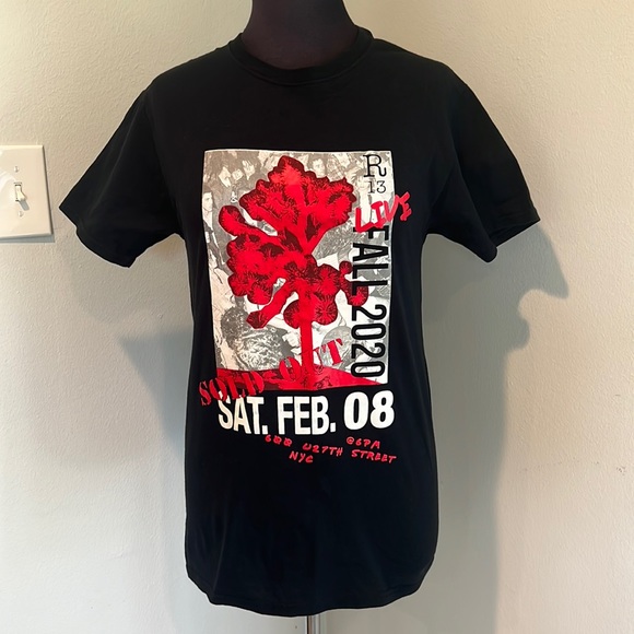 R13 Tops - R13 Fall 2020 black women’s t-shirt